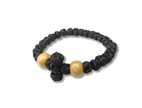 Греческие чётки комбоскини в виде браслета - узелковые молитвенные чётки для повседневного ношения