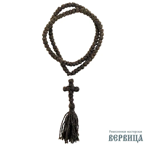 Общий план чёток Исихаст - ручная работа из натуральной шерсти
