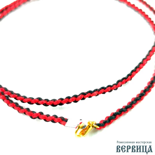 Крупное фото застёжки гайтана